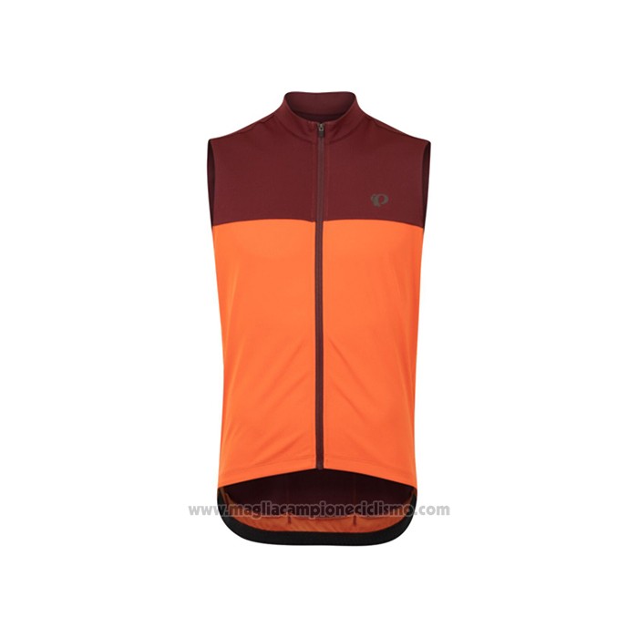 2021 Gilet Antivento Pearl Izumi Arancione Manica Corta e Salopette
